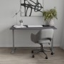 Стол письменный Space Ferrum-decor 750x1200x700 Серый металл ДСП Каштан Арвадонна 16 мм (FRD-107929)