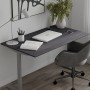 Стол письменный Space Ferrum-decor 750x1200x700 Серый металл ДСП Каштан Арвадонна 16 мм (FRD-107929)
