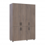 Шафа для одягу Doros Торн Кремона Канноло 3 ДСП (полиці) 135х51.6х200 (DRS-012066)