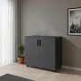 Комод Doros Торн Антрацит 2 ДСП 90х51.6х80 (DRS-012086)