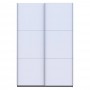 Шкаф купе Doros G-Caiser Антрацит/Белый 2 ДСП / 3 части 160х60х240 (42005410) (DRS-012243)