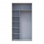 Шафа-купе Doros Сити Лайт Сосна Натти 2 Дзеркала 120х60х225 (DRS-011960)