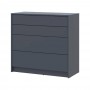 Комод Doros Дейл Графіт 4Ш 90х41х85 (DRS-011950)