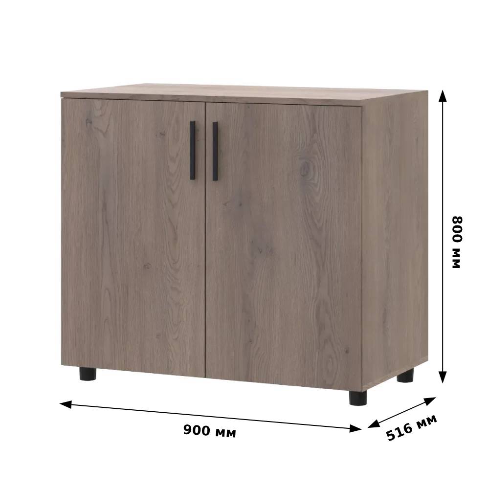 Комод Doros Торн Білий 2 ДСП 90х51.6х80 (DRS-012087)