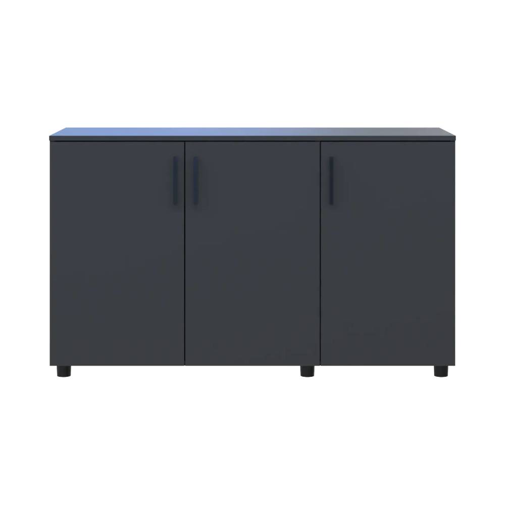 Комод Doros Торн Антрацит 3 ДСП 135х51.6х80 (DRS-012097)