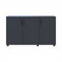 Комод Doros Торн Антрацит 3 ДСП 135х51.6х80 (DRS-012097)