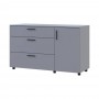 Комод Doros Торн Сірий 3Ш/1Д 135х51.6х80 (DRS-012107)