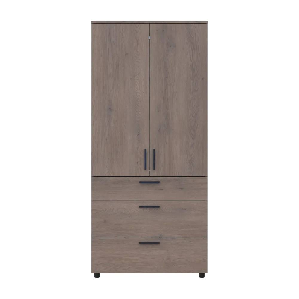 Шафа для одягу Doros Торн Кремона Канноло 2 ДСП/3Ш (штанга) 90х51.6х200 (DRS-012017)
