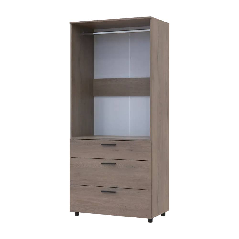 Шафа для одягу Doros Торн Кремона Канноло 2 ДСП/3Ш (штанга) 90х51.6х200 (DRS-012017)