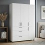 Шкаф для одежды Doros Торн Белый 3 ДСП/3Ш (штанга) 135х51.6х200 (DRS-012057)
