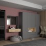 Комплект мебели Doros Левия + зеркало Дуб Эвок 100х32х100 (42005239)