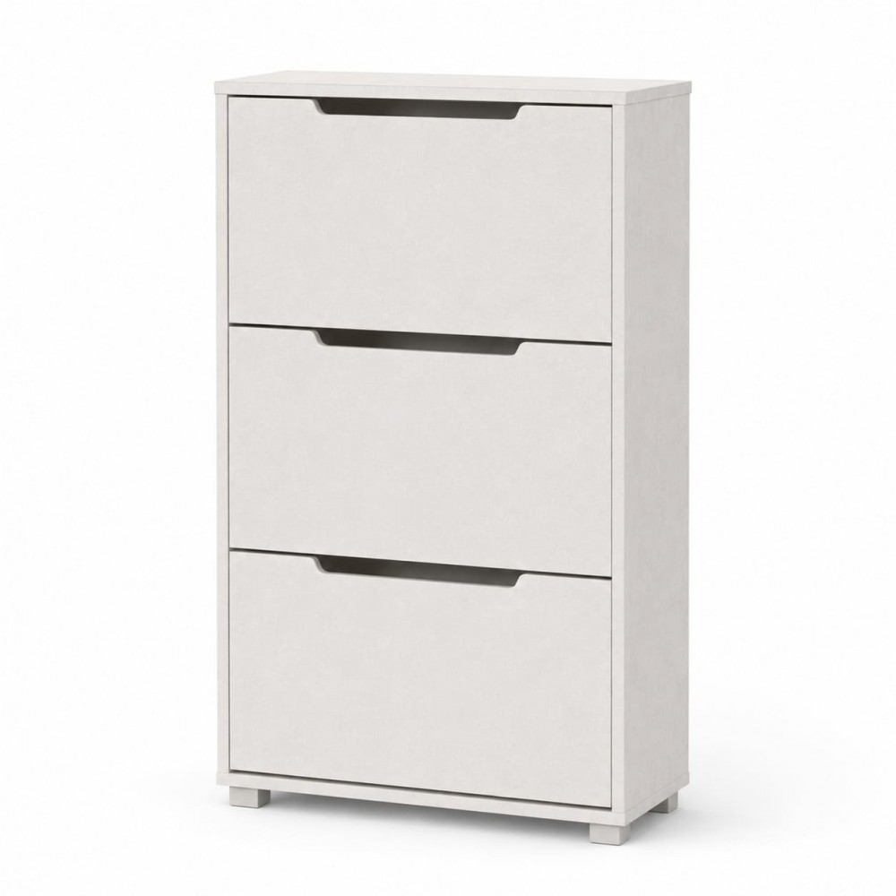 Тумба для взуття з ящиками LION ТО-2 70,4x28,2x123,4 см Бетон Style (LION-045312)