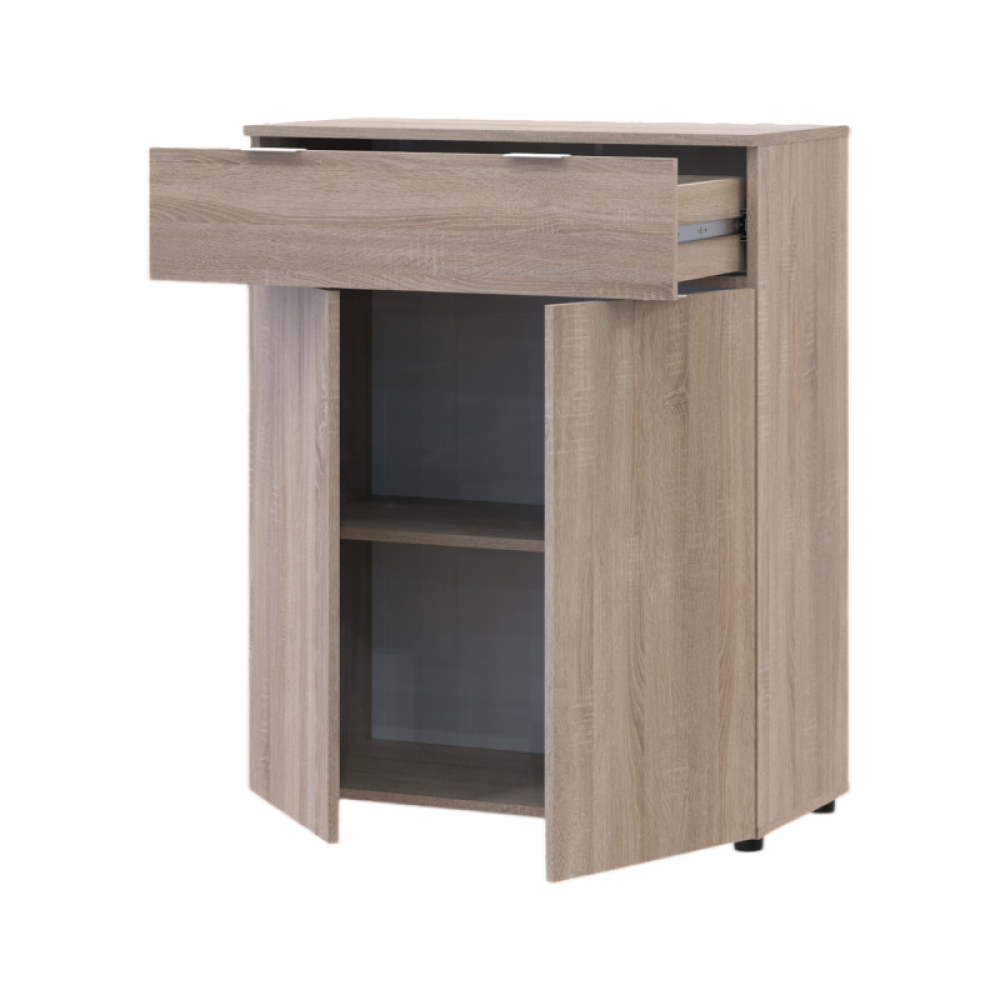 Комод Doros Рон 2 2 фасади 1 шухляда Дуб сонома 80х38х100 (41516295) (DRS-012177)