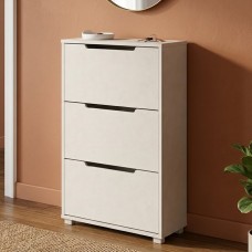 Тумба для взуття з ящиками LION ТО-2 70,4x28,2x123,4 см Бетон Style (LION-045312)