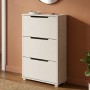 Тумба для взуття з ящиками LION ТО-2 70,4x28,2x123,4 см Бетон Style (LION-045312)