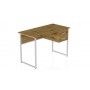 Компьютерный стол Ferrum-decor Дакота 75x140x70 белый ДСП Дуб Артизан 32мм (FRD-107280)