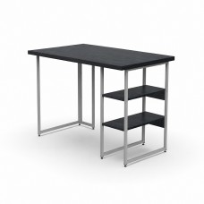 Стіл письмовий Кевин Ferrum-decor 75x120x70 Сірий метал ДСП Каштан Арвадонна 32 мм (FRD-108110)