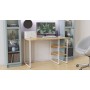 Компьютерный стол Ferrum-decor Кевин 75x100x70 белый ДСП Дуб Артизан 16мм (FRD-107210)