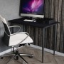 Стол универсальный Prime Ferrum-decor 750x1200x600 Черный металл ДСП Каштан Арвадонна 16 мм (FRD-107640)