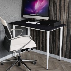Універсальний стіл Prime Ferrum-decor 750x1400x700 Білий метал ДСП Каштан Арвадонна 16 мм (FRD-107740)