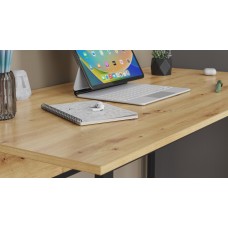 Комп'ютерний стіл Ferrum-decor Коди 75x100x70 чорний ДСП Дуб Артизан 32 мм (FRD-107180)