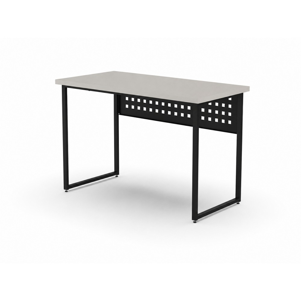 Стол письменный Майк Ferrum-decor 75x100x60 Черный металл ДСП Кашемир 32 мм (FRD-108300)