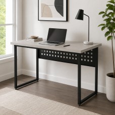 Стіл письмовий Майк Ferrum-decor 75x100x60 Чорний метал ДСП Кашемір 32 мм (FRD-108300)