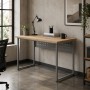 Стол письменный Майк Ferrum-decor 75x100x60 Серый металл ДСП Дуб Евок Прибрежный 32 мм (FRD-108230)