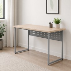 Стіл письмовий Майк Ferrum-decor 75x140x60 Сірий метал ДСП Дуб Кремона Торро 32 мм (FRD-108350)