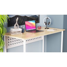 Комп'ютерний стіл Ferrum-decor Майк 75x120x60 білий ДСП Дуб Артизан 32 мм (FRD-107110)