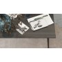 Стіл журнальный Монтана Ferrum-decor 45x100x50 Чорний метал ДСП (FRD-107340)