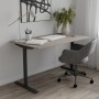 Стол письменный Space Ferrum-decor 750x1200x700 Черный металл ДСП Дуб Кремона Канолло 16 мм (FRD-107920)