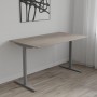 Стол письменный Space Ferrum-decor 750x1400x600 Серый металл ДСП Дуб Кремона Канолло 16 мм (FRD-107960)