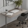 Стол письменный Space Ferrum-decor 750x1400x600 Серый металл ДСП Дуб Кремона Канолло 16 мм (FRD-107960)