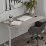 Стол письменный Space Ferrum-decor 750x1000x600 Белый металл ДСП Дуб Кремона Канолло 16 мм (FRD-107850)