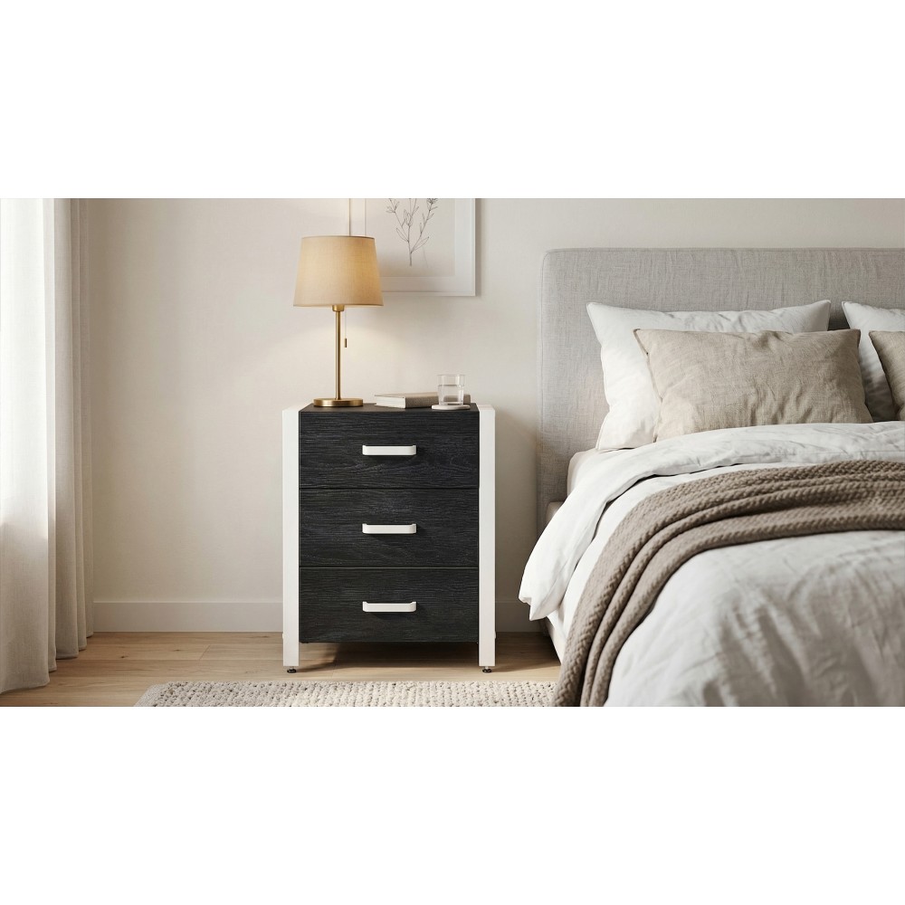 Тумба універсальна Ferrum-decor Вів'єн 3 50x41x40 білий ДСП Каштан Арвадонна 16 мм (FRD-107750)