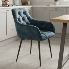 Стілець TABITI Perfect Home Sic Velluto 19 Графіт (PFH-092137)