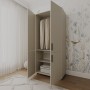 Шкаф для одежды Doros Торн Кашемир 2 ДСП (штанга) 90х51.6х200 (DRS-012027)