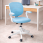 Кресло вращающееся детское с подставкой для ног PERFECT KIDS BLUE Perfect Home Голубой (PFH-092116)