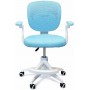 Кресло вращающееся детское с подставкой для ног PERFECT KIDS BLUE Perfect Home Голубой (PFH-092116)