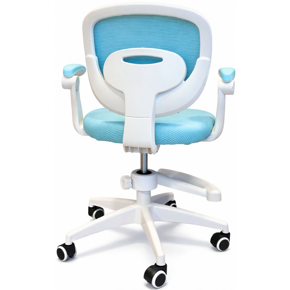 Кресло вращающееся детское с подставкой для ног PERFECT KIDS BLUE Perfect Home Голубой (PFH-092116)