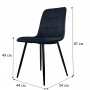 Стул PM-003 Perfect Home Черный (PFH-092069)