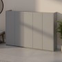 Тумба для обуви Doros Кассель Серый 5 ДСП 159х40х110 (41516227)