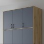 Антресоль высокая Doros Ронди Дуб Артизан/Графит 3 ДСП 121х52х65 (DRS-011906)