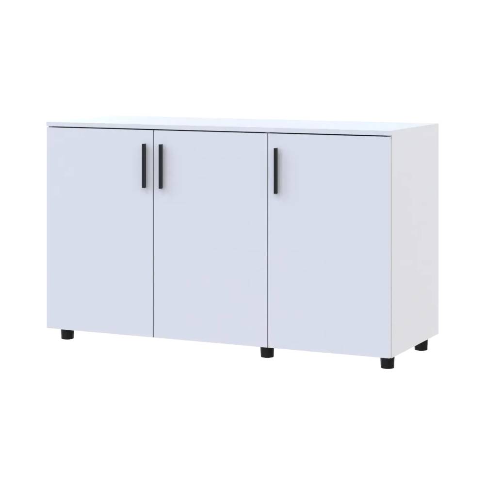 Комод Doros Торн Білий 3 ДСП 135х51.6х80 (DRS-012098)