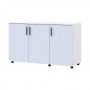 Комод Doros Торн Білий 3 ДСП 135х51.6х80 (DRS-012098)
