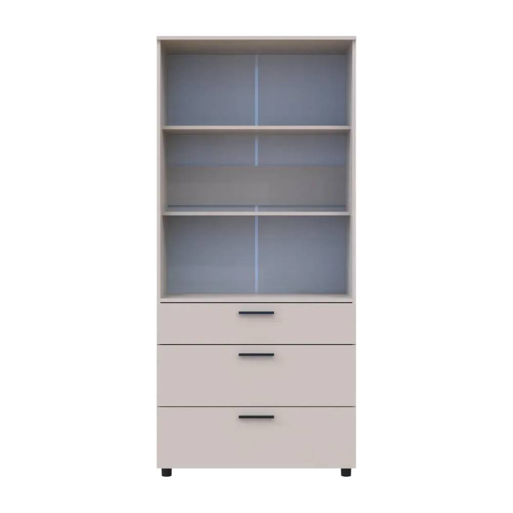Шафа для одягу Doros Торн Кашемір 2 ДСП/3Ш (полиці) 90х51.6х200 (DRS-012028)