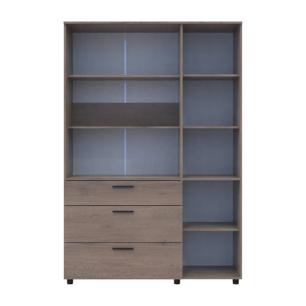 Шафа для одягу Doros Торн Кремона Канноло 3 ДСП/3Ш (полиці) 135х51.6х200 (DRS-012068)