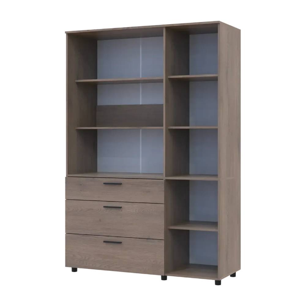 Шафа для одягу Doros Торн Кремона Канноло 3 ДСП/3Ш (полиці) 135х51.6х200 (DRS-012068)