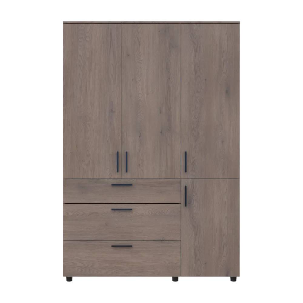 Шафа для одягу Doros Торн Кремона Канноло 3 ДСП/3Ш (полиці) 135х51.6х200 (DRS-012068)